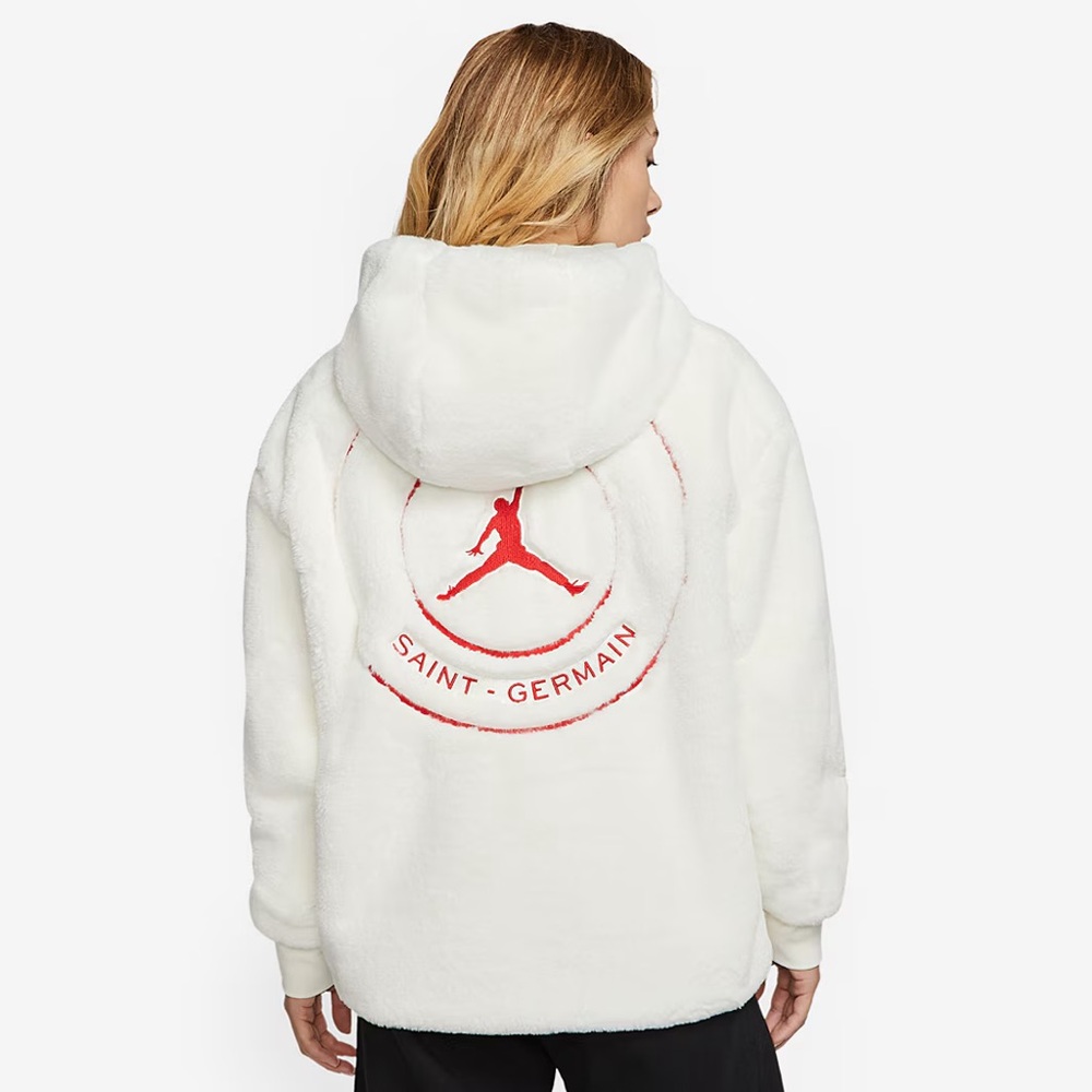 JORDAN X PSG WOMENS BOMBER JACKET CQ7153-133 size Small